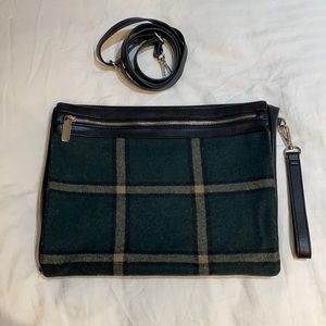 PLAID CLUTCH
